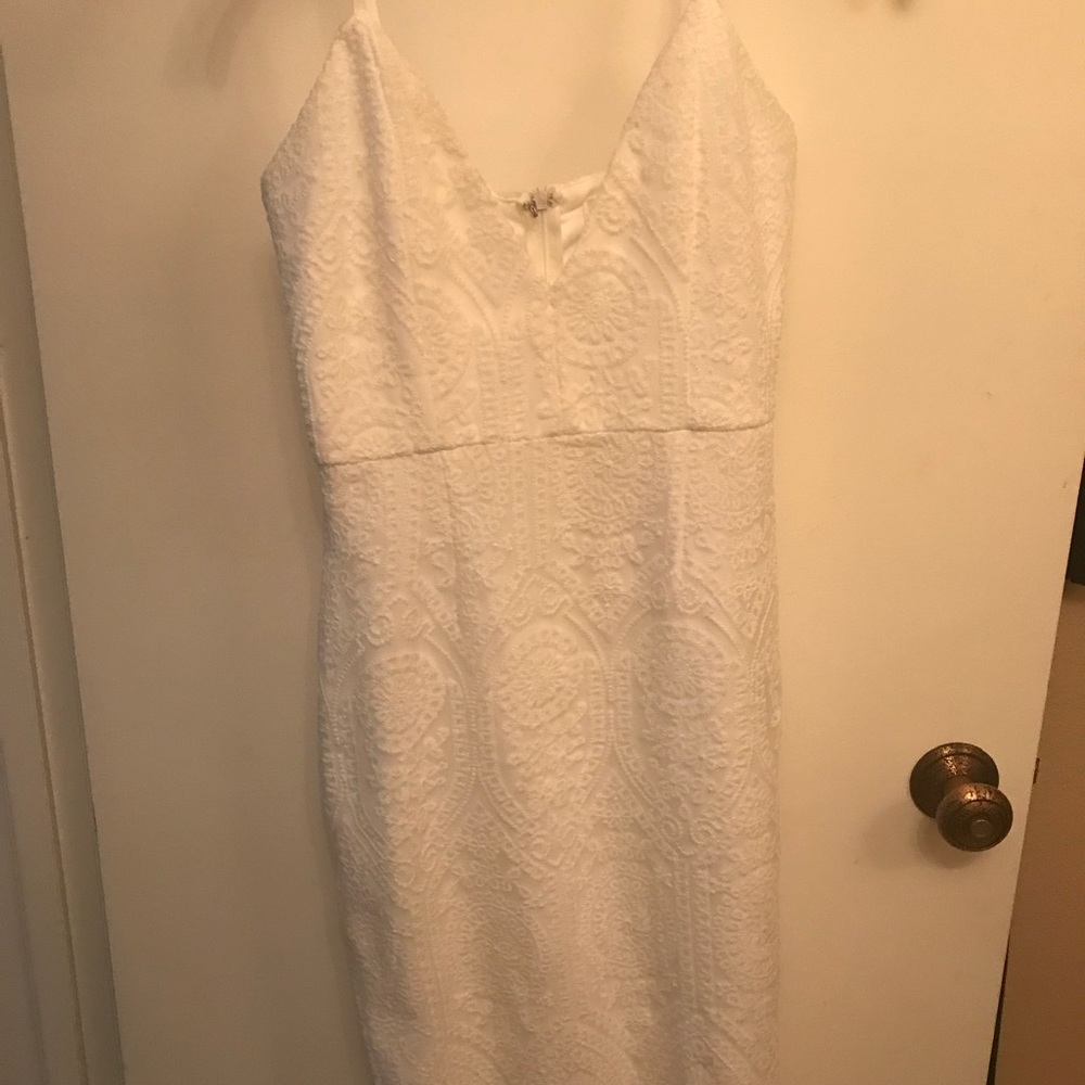 Missguided lace dress